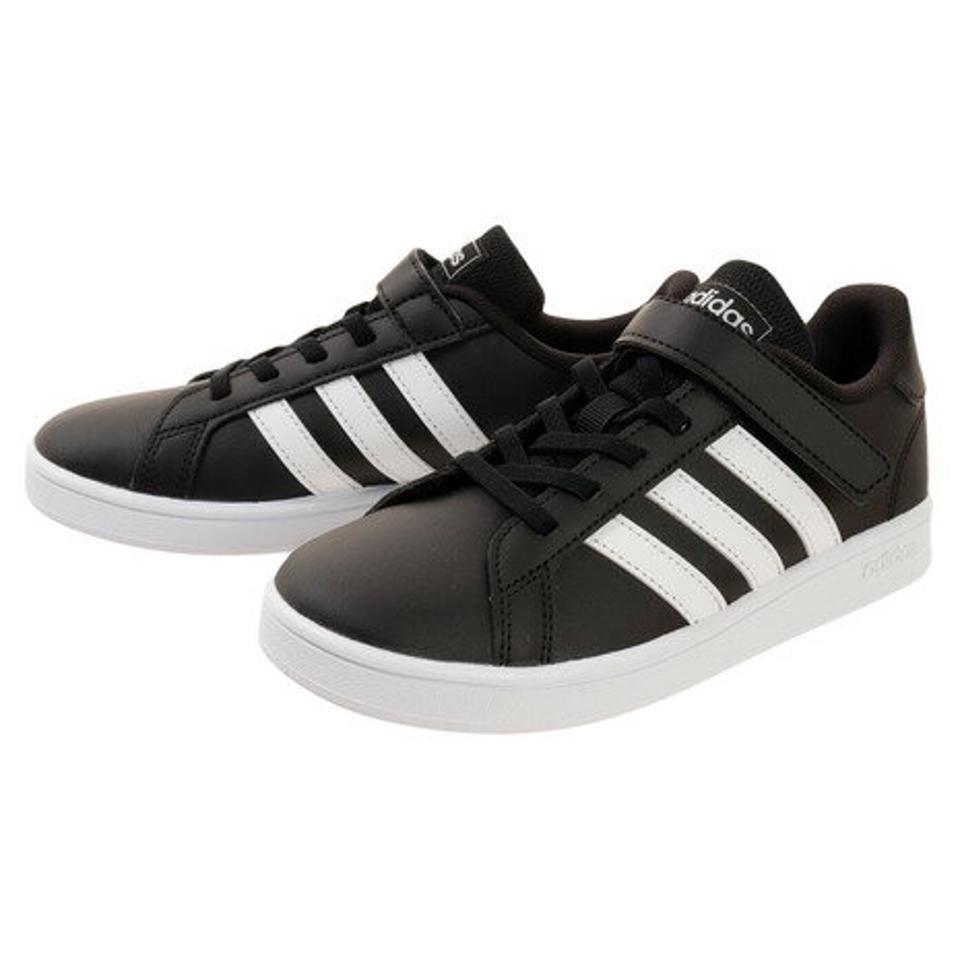 アディダス（adidas） グランドコート C GRANDCOURT C EF0108 キッズ 紐なし 靴シューズ スニーカー ジュニア （キッズ）