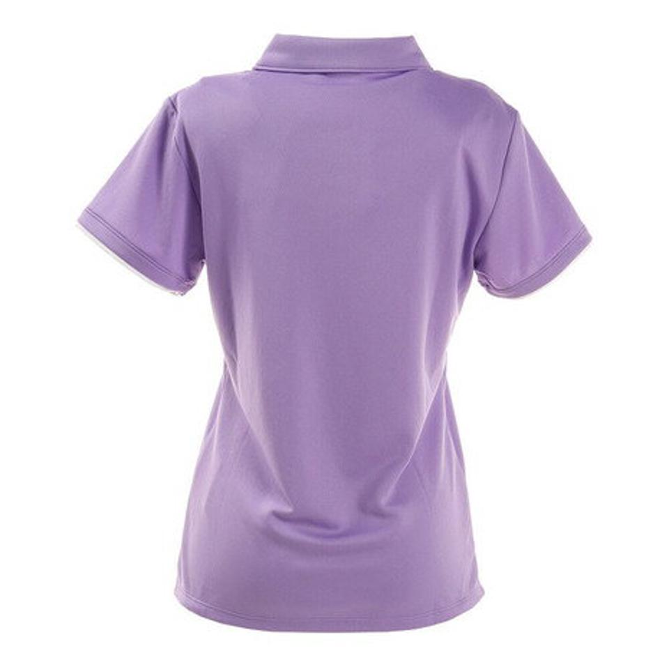 ルコック スポルティフ（Lecoq Sportif）（レディース）半袖襟付きシャツ QMWRJA41XB BUA