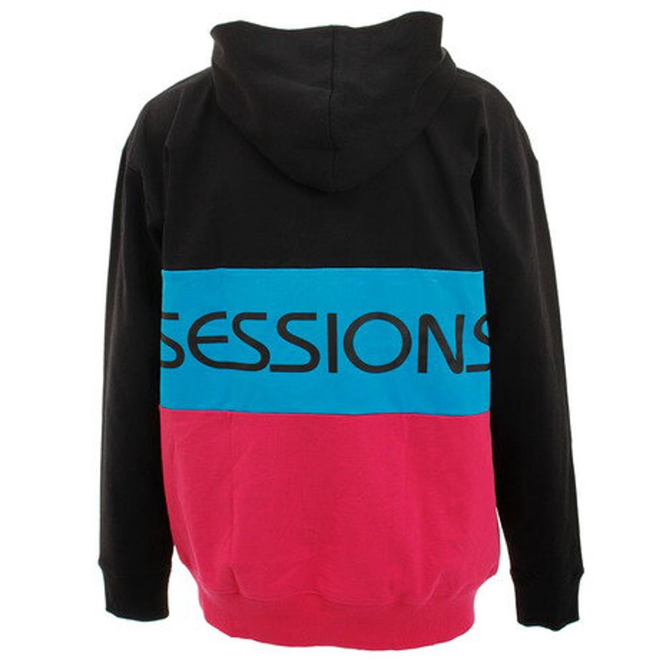セッションズ（SESSIONS） ブロック パーカー 長袖 207114 BL/PK （メンズ）