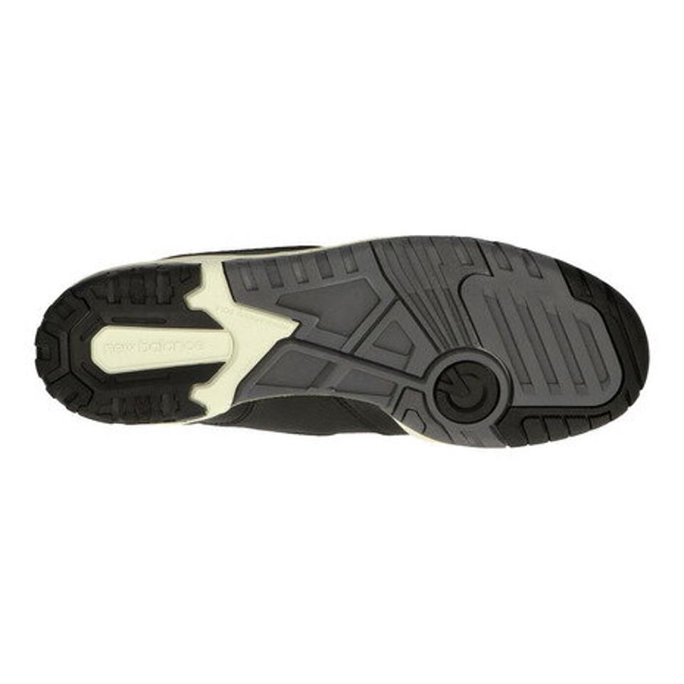 ニューバランス（new balance）（メンズ）スニーカー 黒 メンズ ブラック BB550 LBW D スポーツシューズ お一人様一点まで カジュアル 通勤 通学 レザー風