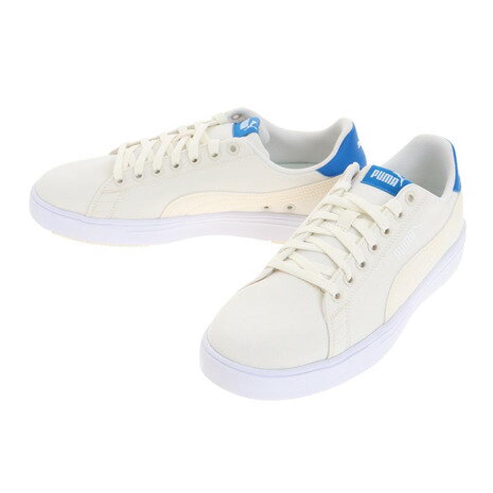 プーマ（PUMA）（メンズ）スニーカー キャンパスシューズ サーブ プロ ライト CV 37575312 ホワイト 白 通学 学生