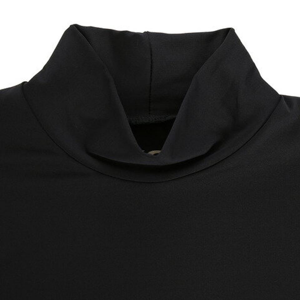 【10%OFFクーポン 対象ウェア2点以上購入で 5/5まで】エックスティーエス（XTS） テニス ストレッチ 長袖ハイネックシャツ 733G6ES2856NVY （レディース）