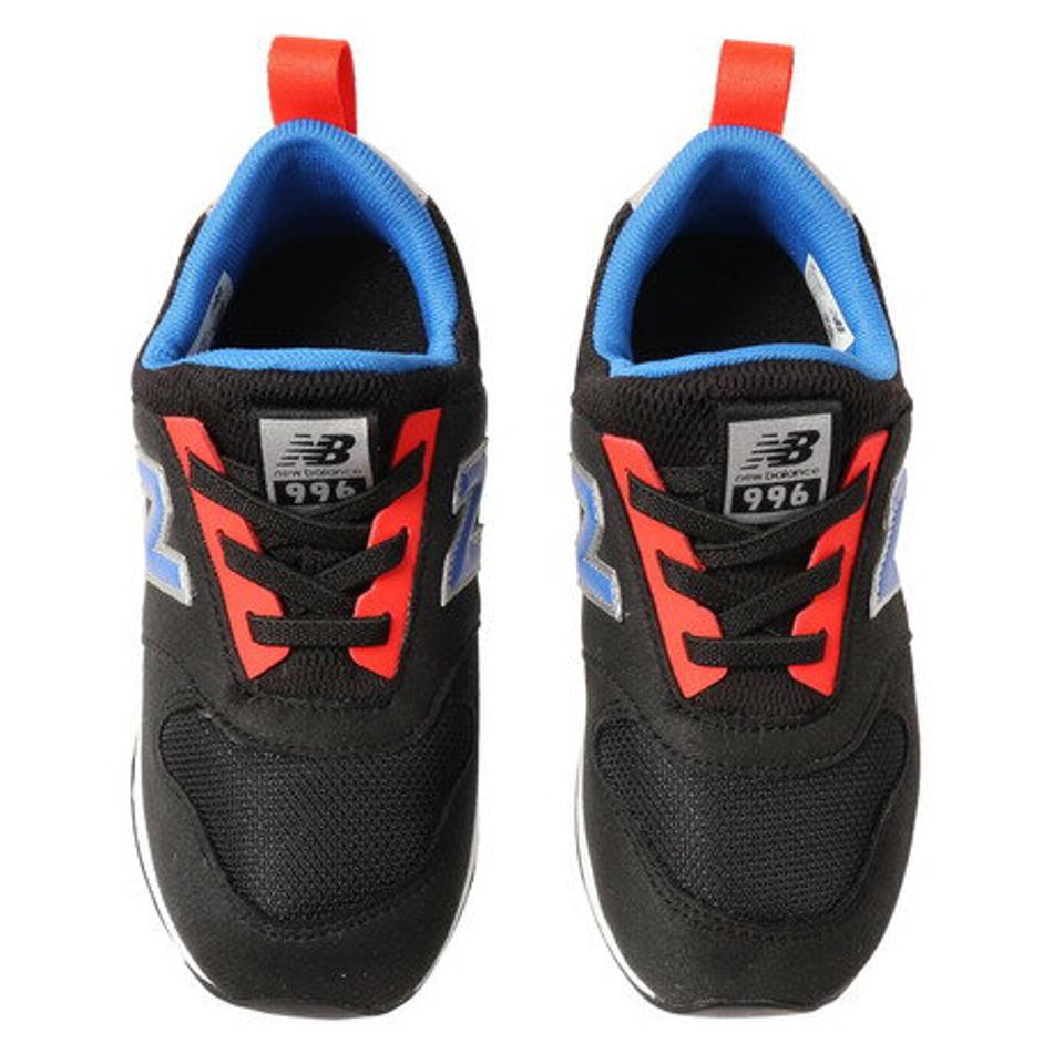 ニューバランス(new balance) ジュニアスニーカー IT996 黒 ブラック 赤 レッド 14.0 14.5 15.5 ベビー スポーツシューズ (キッズ)