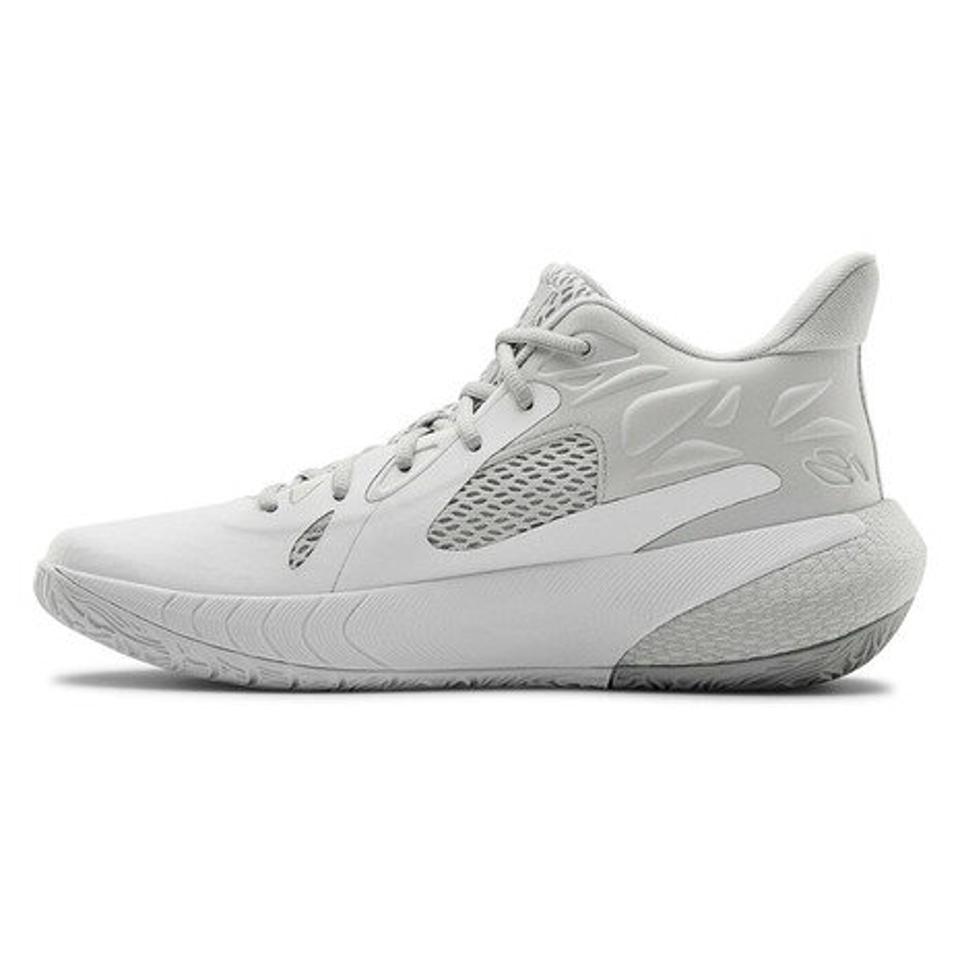 アンダーアーマー(UNDER ARMOUR) バスケットシューズ ホバー ハボック 3 3023088 WHT/HGY/MSV BK バッシュ (メンズ)