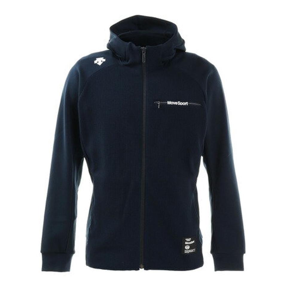 【10/25 24h限定 エントリー＆対象3店舗買い回りで最大P10倍！】デサント（DESCENTE）（メンズ）ジャージ テクニスタ ハイブリッドフルジップパーカー DMMRJF10 NV