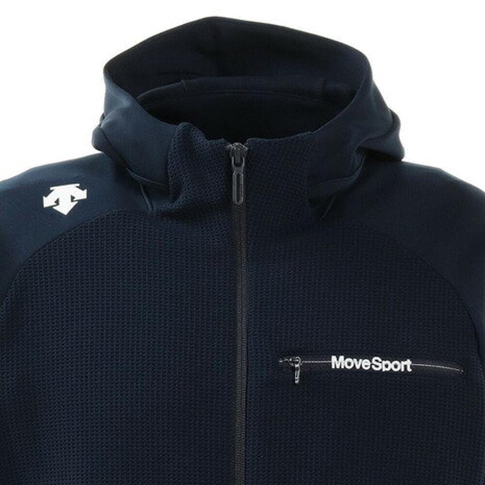 【10/25 24h限定 エントリー＆対象3店舗買い回りで最大P10倍！】デサント（DESCENTE）（メンズ）ジャージ テクニスタ ハイブリッドフルジップパーカー DMMRJF10 NV