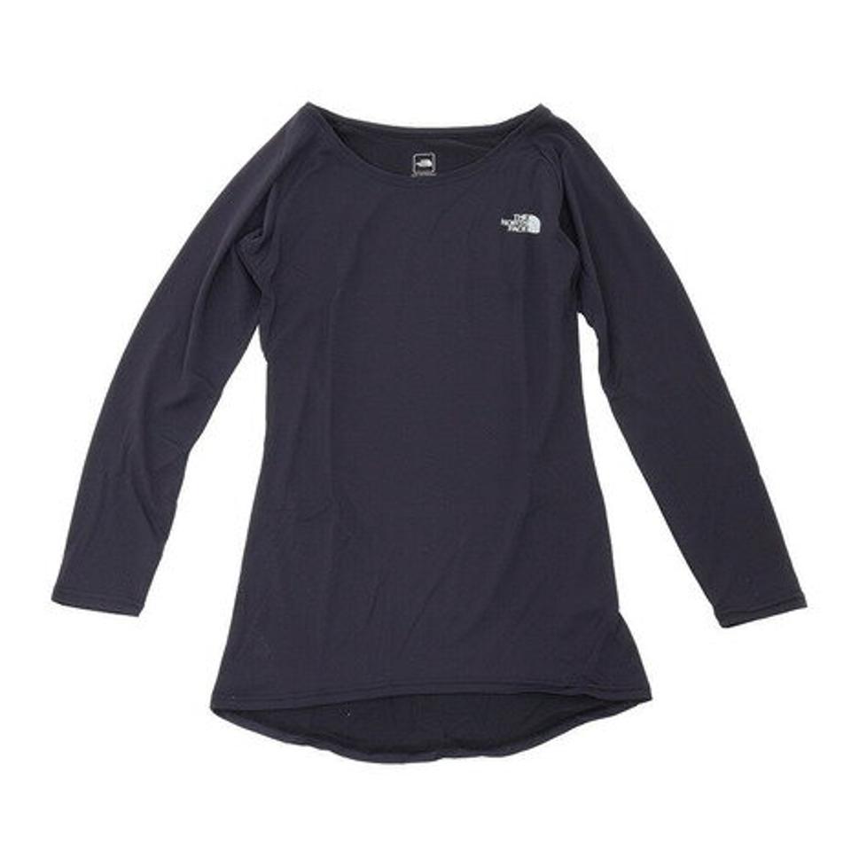 【10%OFFクーポン対象！12/11まで】ノースフェイス（THE NORTH FACE）（レディース）長袖アンダー シャツ ロングスリーブ ドライクルー NUW11521 Kアンダーウェア 吸汗速乾
