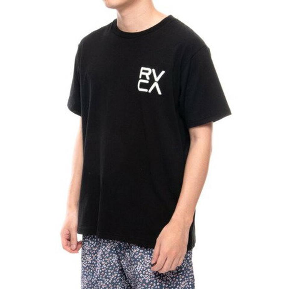 ルーカ（RVCA） BALANCE ARC 半袖トレーナー BB041202 BLK （メンズ）