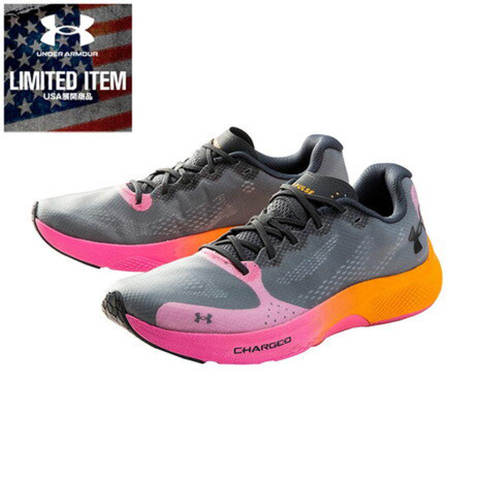 アンダーアーマー(UNDER ARMOUR) ランニングシューズ チャージド パルス 3023020 PCG/LNO/PCG ジョギングシューズ マラソン (メンズ)