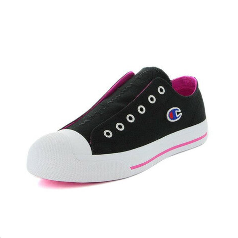 チャンピオン(CHAMPION) スニーカー CP LC048 CENTER COURT SLIP 3 BK 55180656 キャンパスシューズ (レディース)