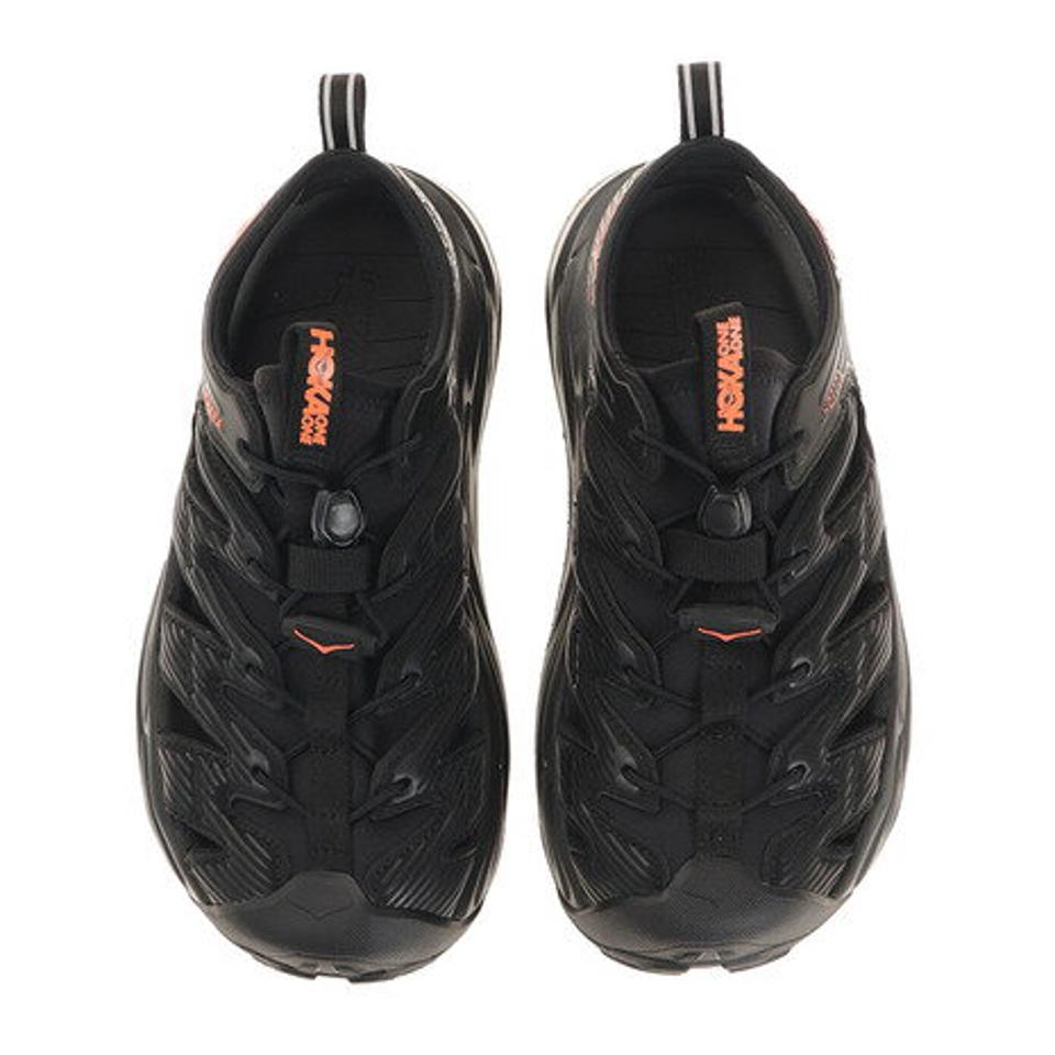 ホカオネオネ（HOKAONEONE） サンダル スポーツ 厚底 ストラップサンダル ホパラ Hopara 1106535-BFCR ブラック 黒 （メンズ、レディース）