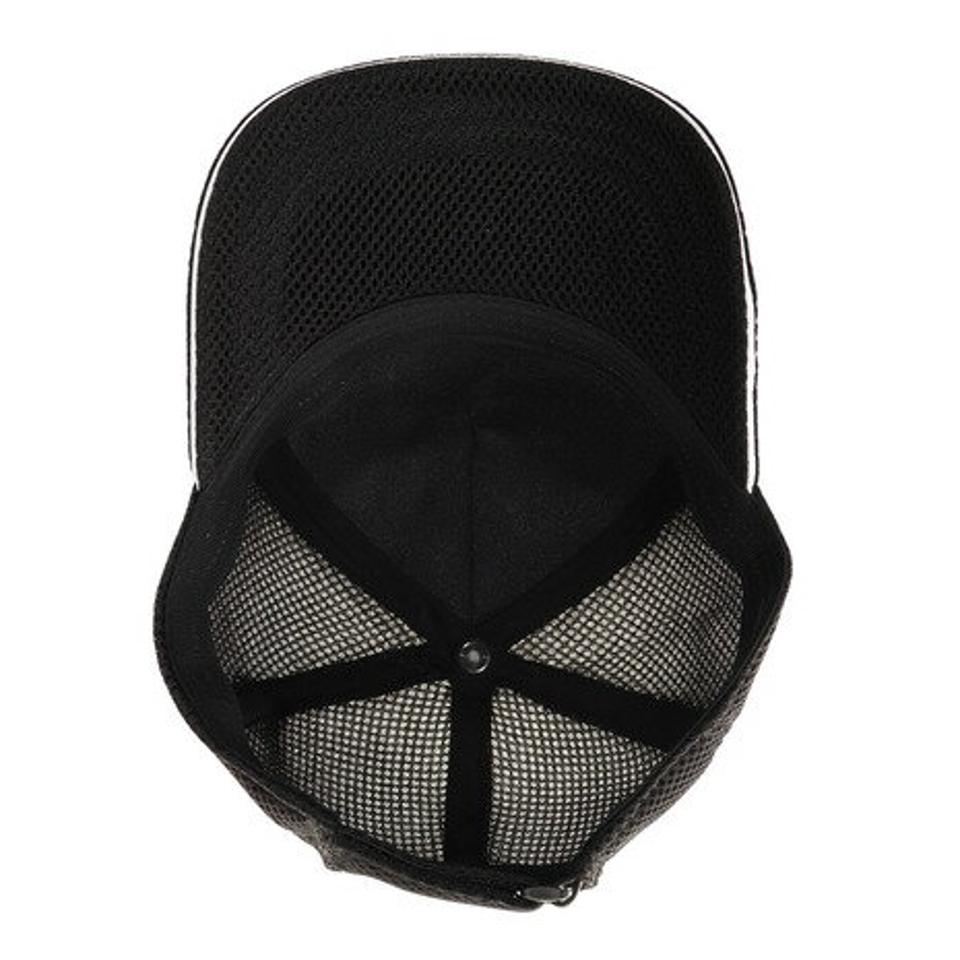 ルコック スポルティフ（Lecoq Sportif） 帽子　メンズ メッシュキャップ QMBNJC15 BLK　日よけ ランニングキャップ （メンズ）