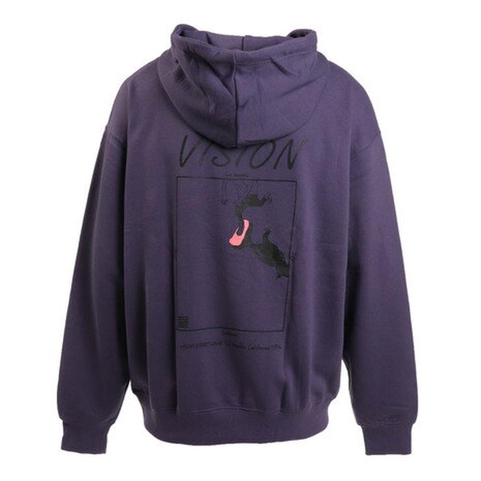 ヴィジョン（VISION） スケボーイラストパーカー A905027-74 PUR （メンズ）