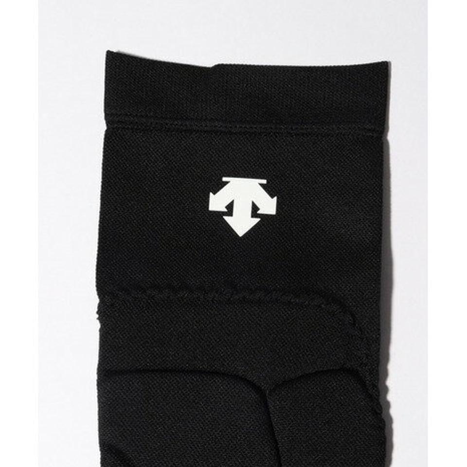 デサント（DESCENTE） バレーボール サポーター ひじ 肘サポーター付ロングスリーブ 左 DVB-8150L BLK （メンズ、レディース）