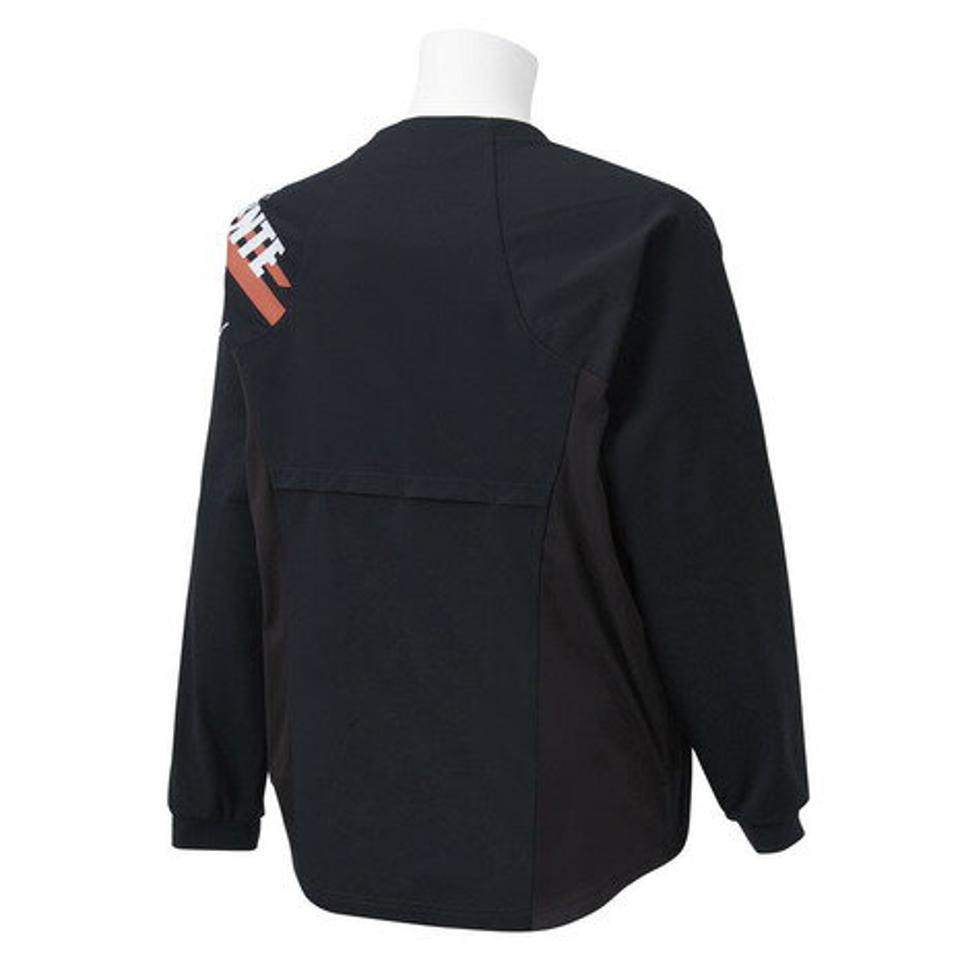 デサント(DESCENTE) バレーボールウェア ロングスリーブプラクティスシャツ DVWSJK30 BK (レディース)