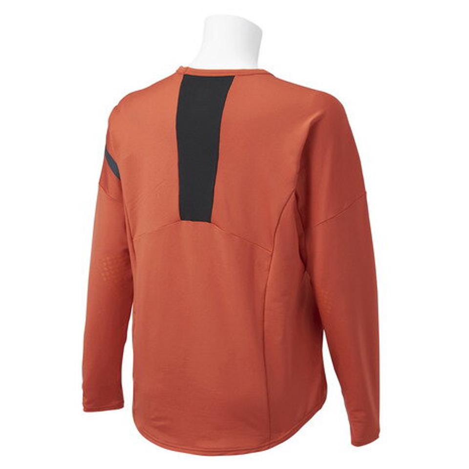 デサント(DESCENTE) バレーボールウェア ロングスリーブプラクティスシャツ DVWSJB51 OR (レディース)