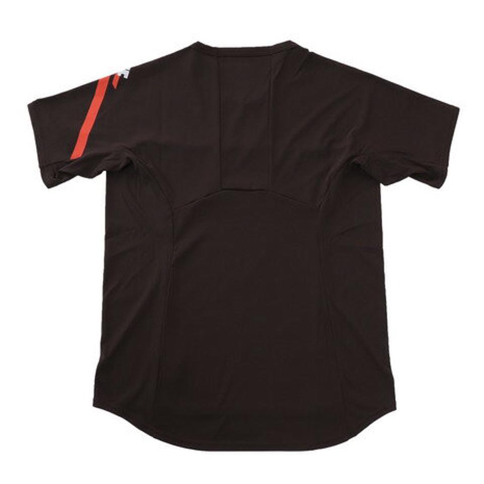 デサント(DESCENTE) バレーボールウェア 半袖プラクティスシャツ DVWSJA50 BK (レディース)