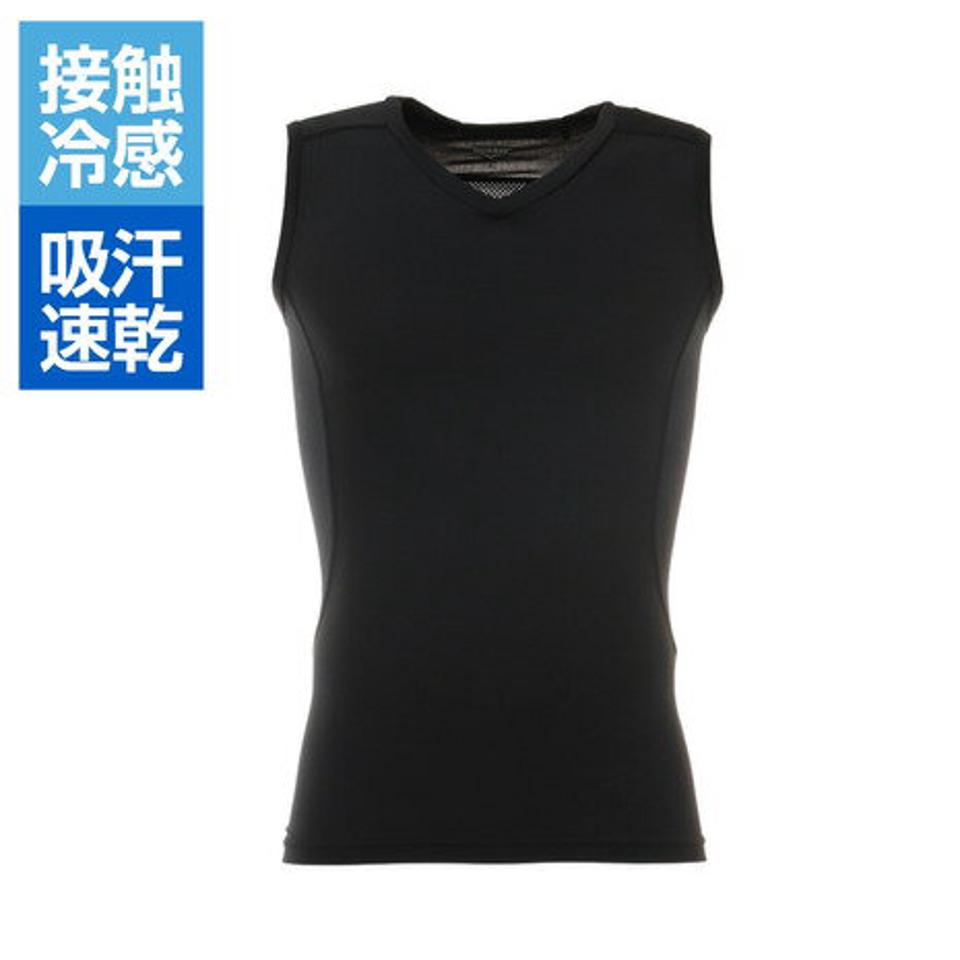 デュアリグ(DUARIG) サッカーウェア 冷感ノースリーブアンダーシャツ 741D1ES5700BLK