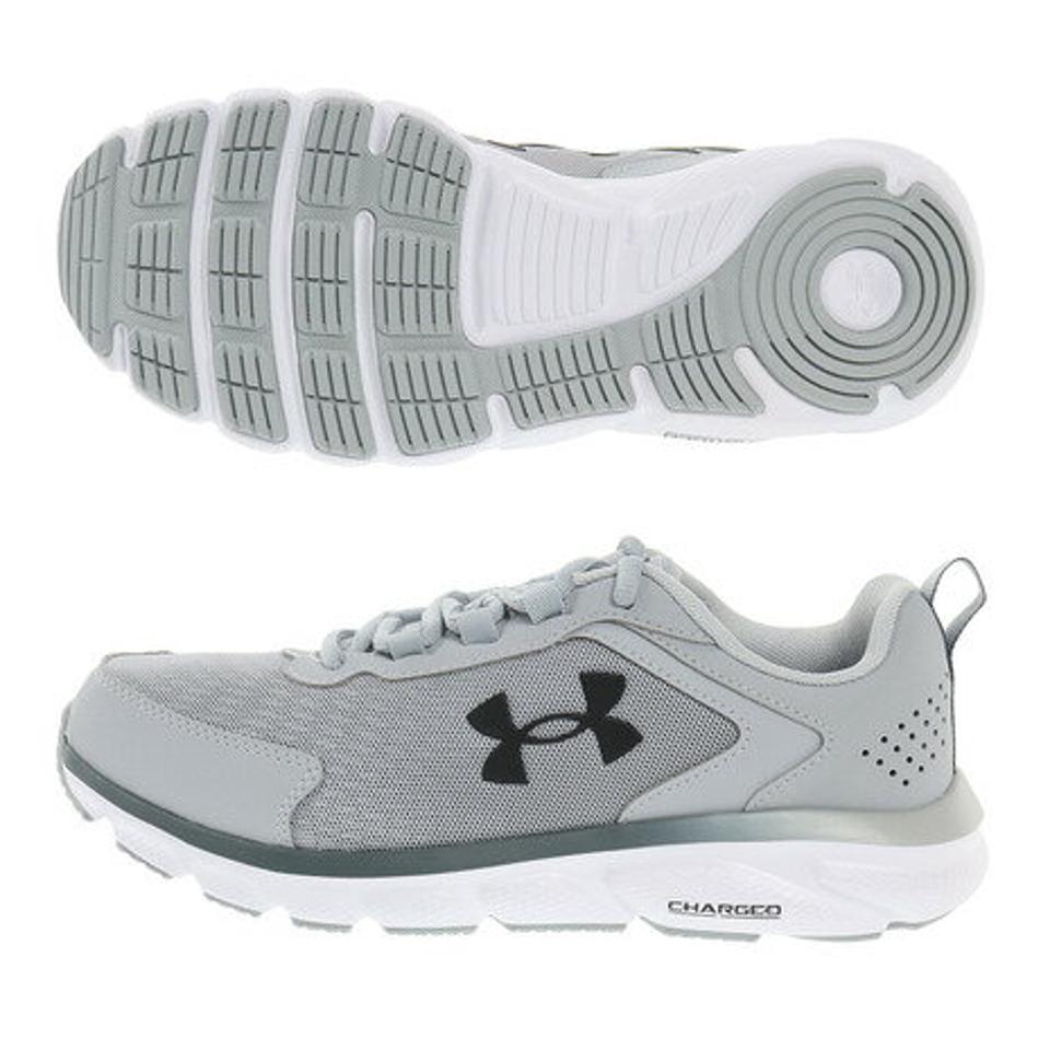 アンダーアーマー(UNDER ARMOUR) ランニングシューズ アサート9 シンセティック レザー エクストラ ワイド 3025963 100 ジョギングシューズ (メンズ)