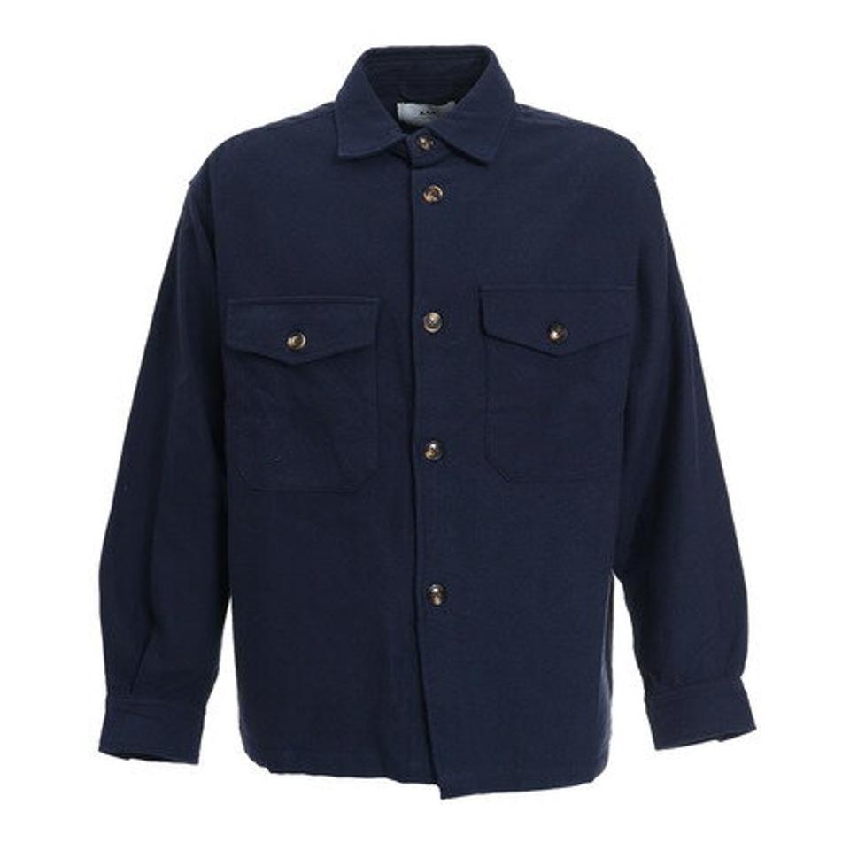 エスエーエス(SAS) ヘビーネル CPOシャツ SAS2125102-79:NAVY (メンズ)