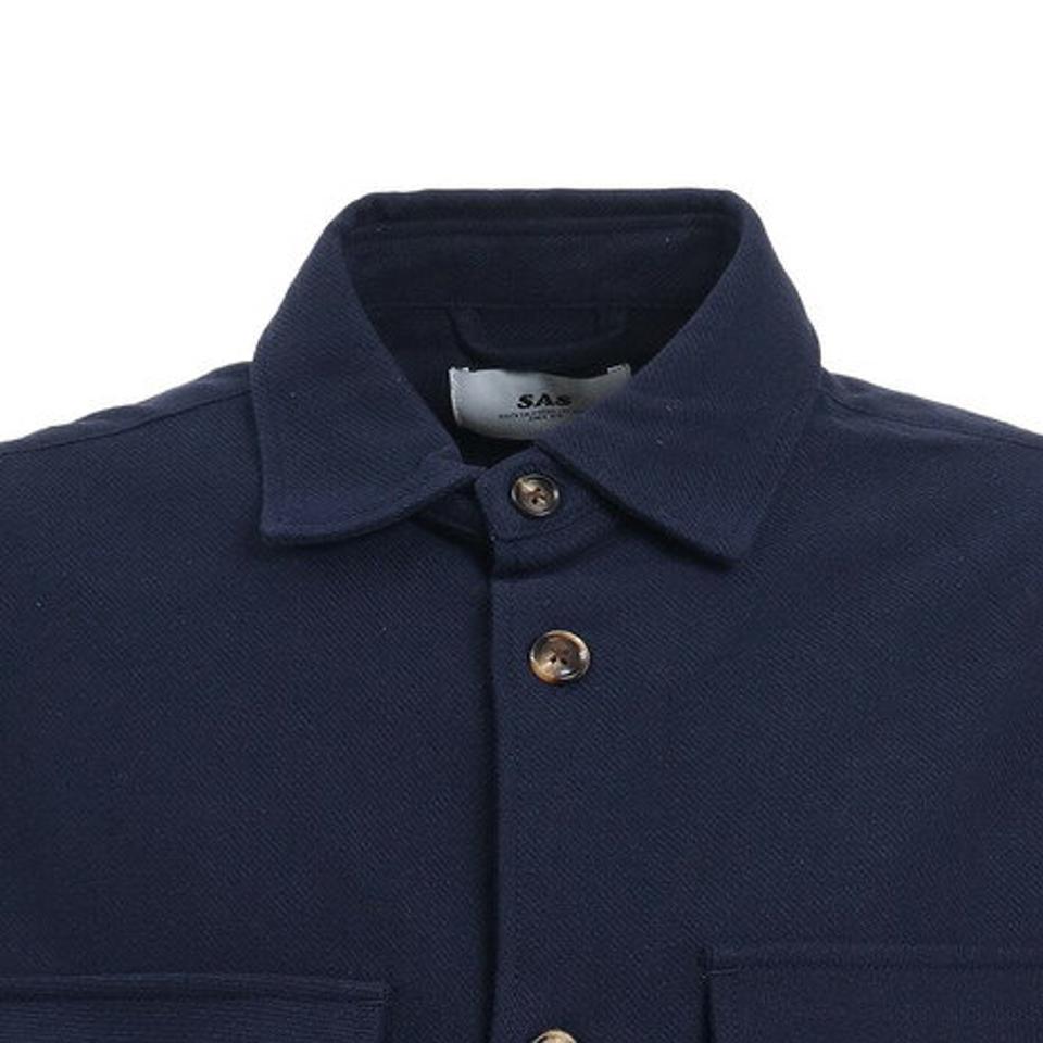 エスエーエス(SAS) ヘビーネル CPOシャツ SAS2125102-79:NAVY (メンズ)