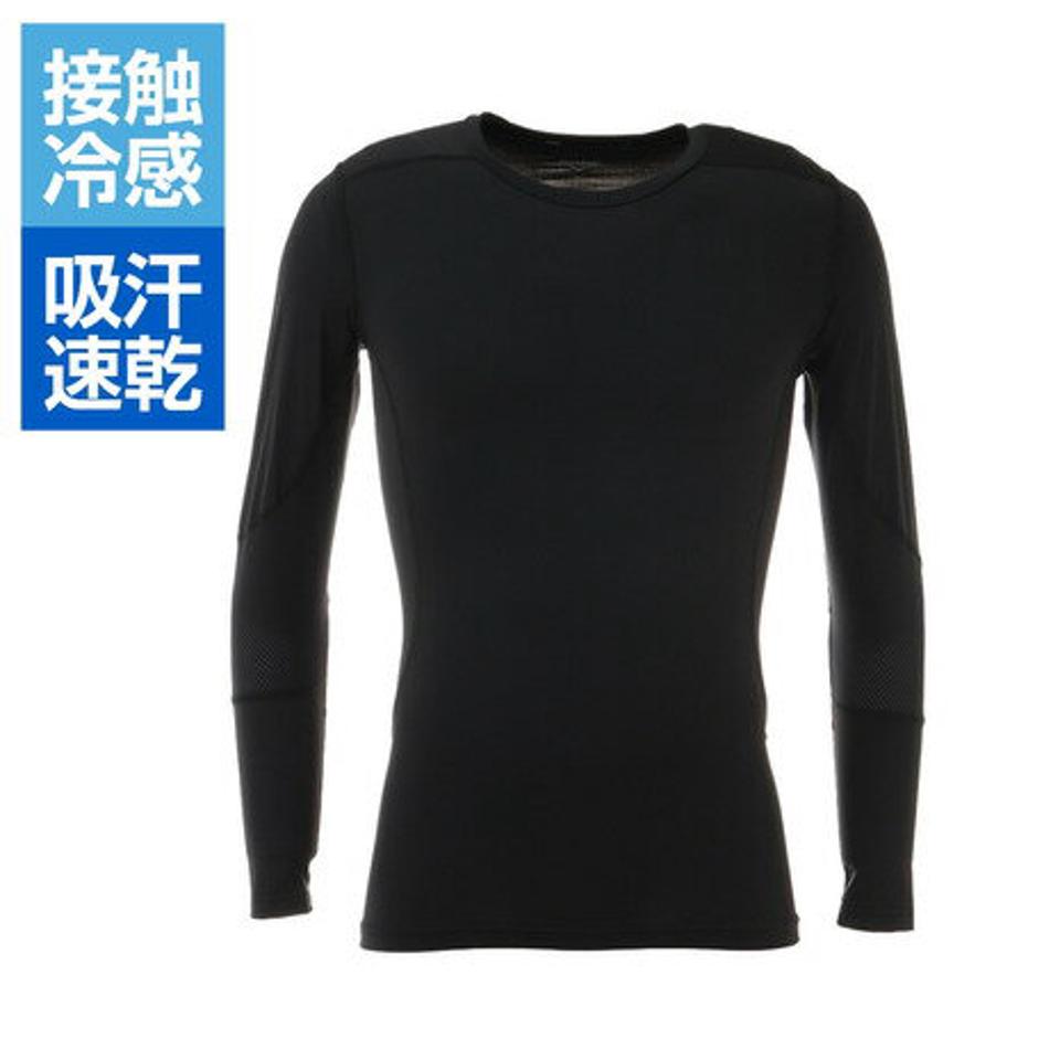 【3/25 24h限定 エントリー&対象3店舗買い回りで最大P10倍!】デュアリグ(DUARIG) サッカーウェア 冷感長袖アンダーシャツ 741D1ES5699BLK