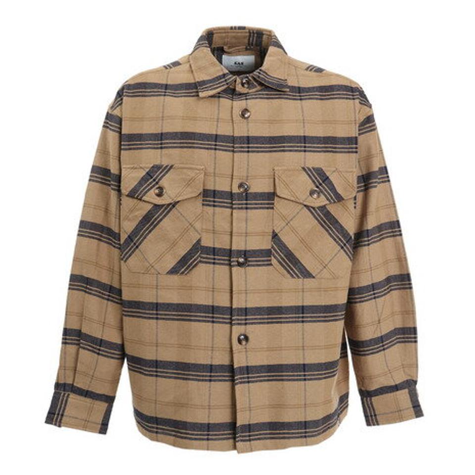 エスエーエス(SAS) ヘビーネル CPOシャツ SAS2125102-20:BEIGE (メンズ)