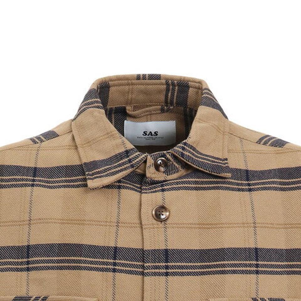 エスエーエス(SAS) ヘビーネル CPOシャツ SAS2125102-20:BEIGE (メンズ)