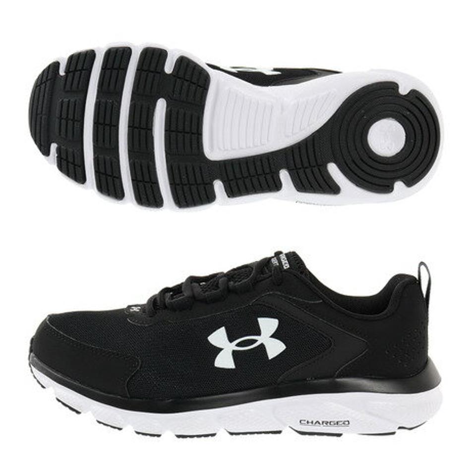 アンダーアーマー（UNDER ARMOUR） ランニングシューズ アサート9 シンセティック レザー エクストラ ワイド 3025963 001 ジョギングシューズ （メンズ）
