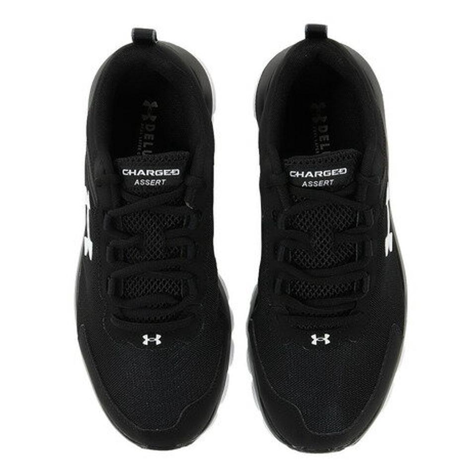 アンダーアーマー（UNDER ARMOUR） ランニングシューズ アサート9 シンセティック レザー エクストラ ワイド 3025963 001 ジョギングシューズ （メンズ）