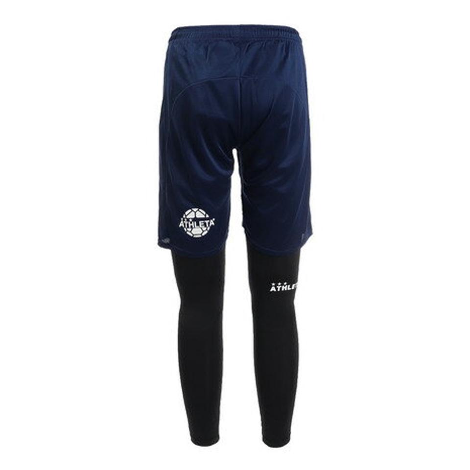 アスレタ（ATHLETA） サッカー フットサルウェア プラクティスパンツインナーセット XE-409 NVY （メンズ）
