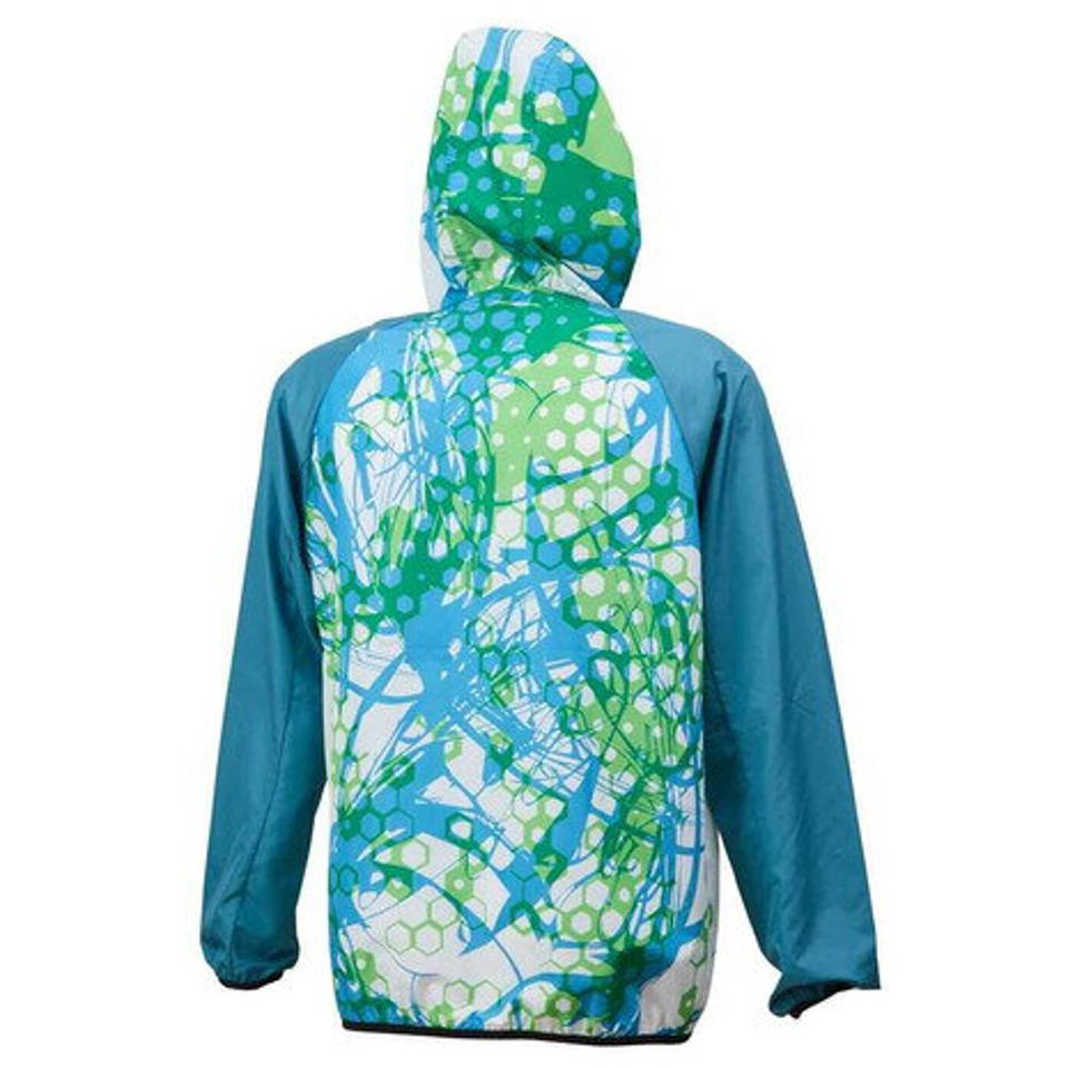 スフィーダ（SFIDA） サッカー フットサルウェア Presserウーブンフルジップパーカー SA-21801 GRN （メンズ）