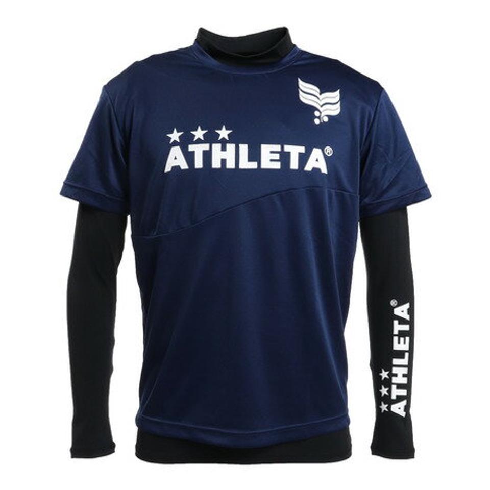 アスレタ(ATHLETA) サッカー フットサルウェア プラクティスシャツインナーセット XE-408 NVYXNVY (メンズ)