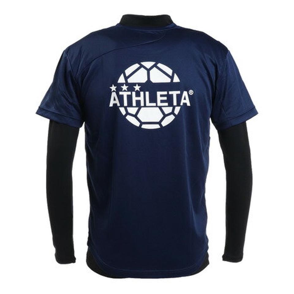 アスレタ(ATHLETA) サッカー フットサルウェア プラクティスシャツインナーセット XE-408 NVYXNVY (メンズ)