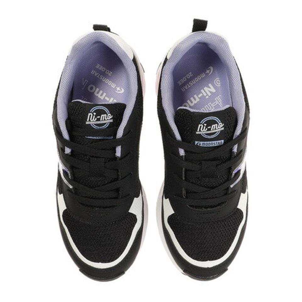 ムーンスター（MoonStar） ジュニアカジュアルシューズ ガールズ NM J038 BK 12294776 （キッズ）