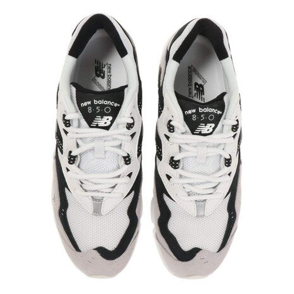 ニューバランス（new balance） スニーカー 白 黒 メンズ ML850 YSF D ホワイト ブラック カジュアル おしゃれ モノクロカラー 普段履き スエード （メンズ）