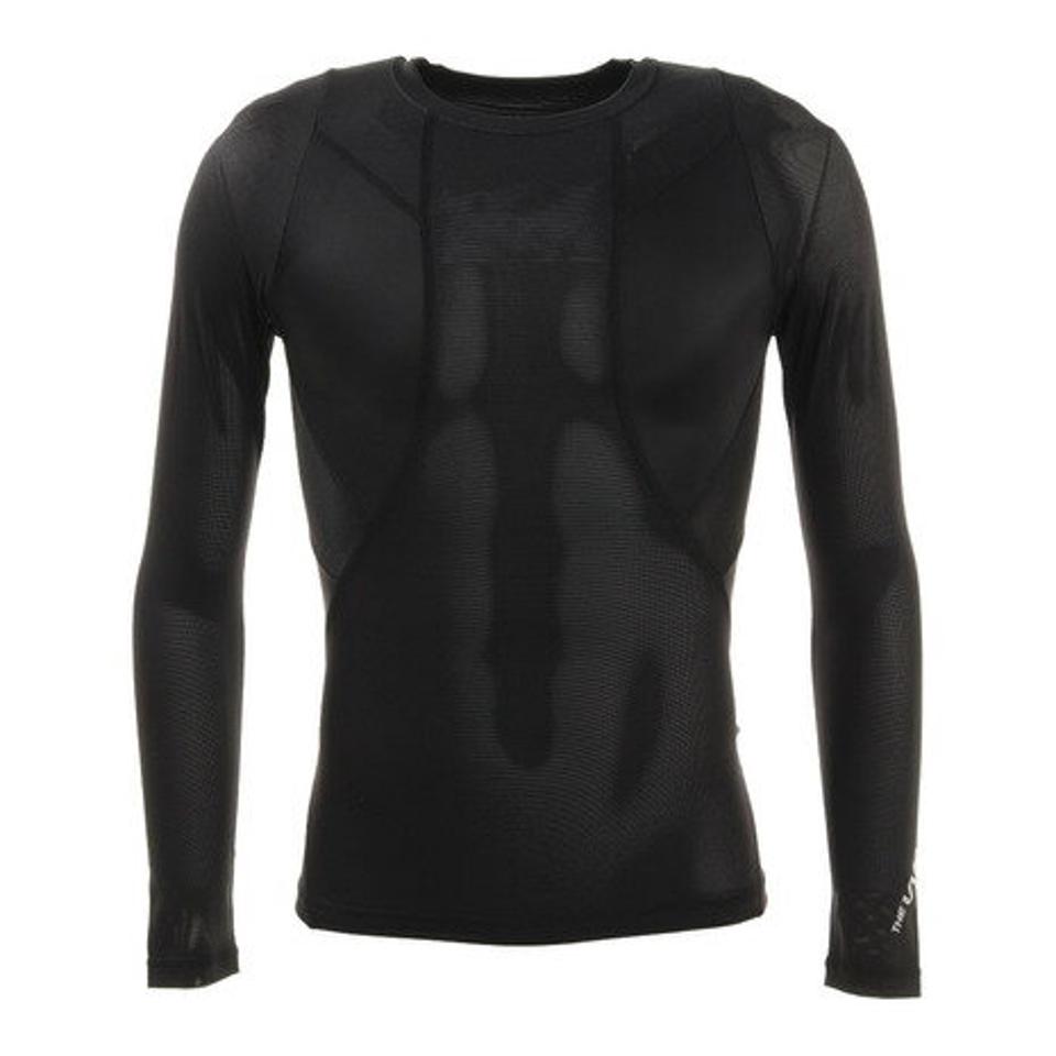 ザ・ワープ・バイ・エネーレ(The Warp By Ennerre)(メンズ)長袖Tシャツ メンズ 接触冷感 クール コンプレッション WB3KJT40 BLK
