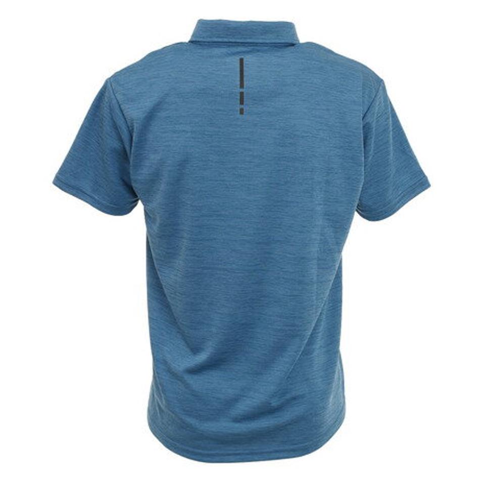 デュアリグ(DUARIG)(メンズ)接触冷感 吸汗速乾 UVカット カチオン 半袖ポロシャツ 863D1SD6840 BLU 冷感 クール