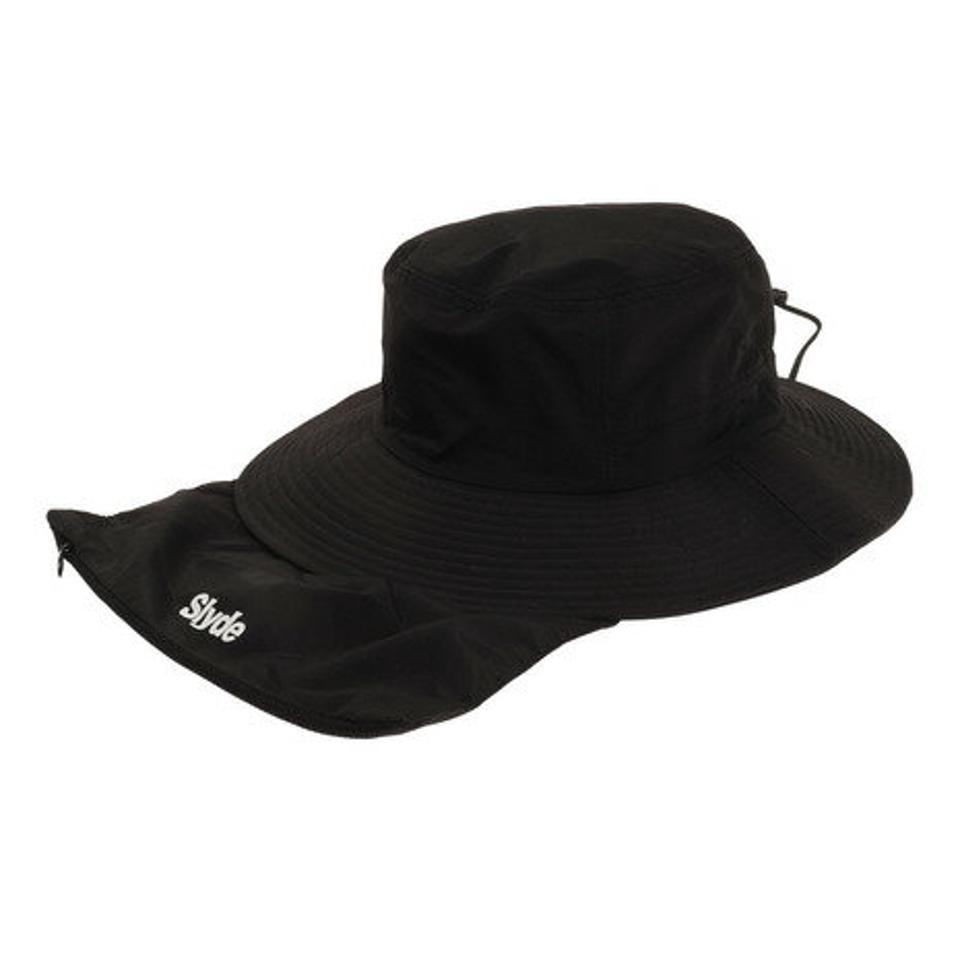 スライド(SLYDE)(メンズ、レディース)帽子 メンズ ハット サンシェードハット sl2021CAP5006 BLK 日よけ