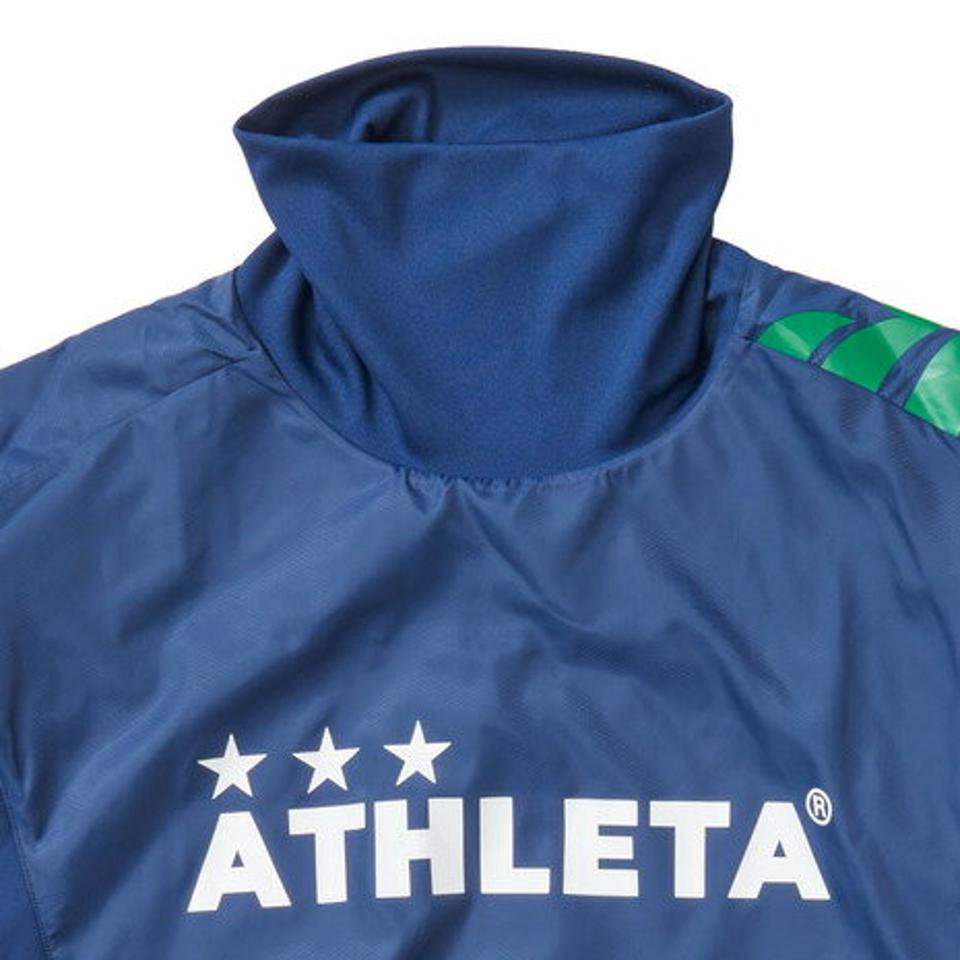 アスレタ(ATHLETA) サッカー フットサルウェア ハイネックピステシャツ XE-401 NVY (メンズ、レディース)