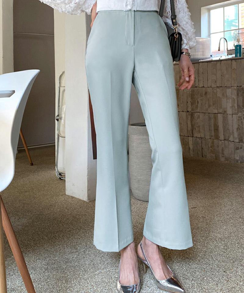 スリムストレートスラックス・全5色・t66886 レディース 【pt】韓国ファッション ボトムス ロング ロングパンツ スラックスパンツ スラックス コットン スリム ストレート ダーツ 無地 シンプル フェミニン カジュアル 春 秋