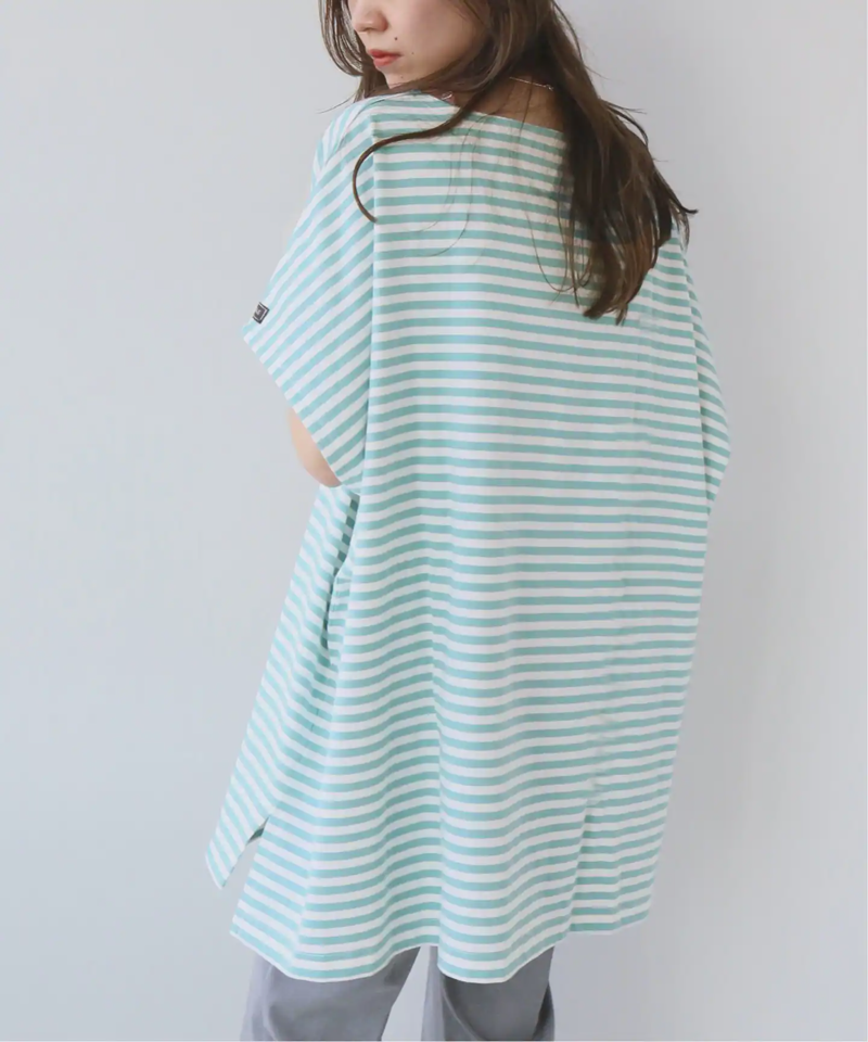 別注【WIFFLE】*RELUME BIG BORDER F/S：ボーダーTシャツ（JOURNAL STANDARD relume）