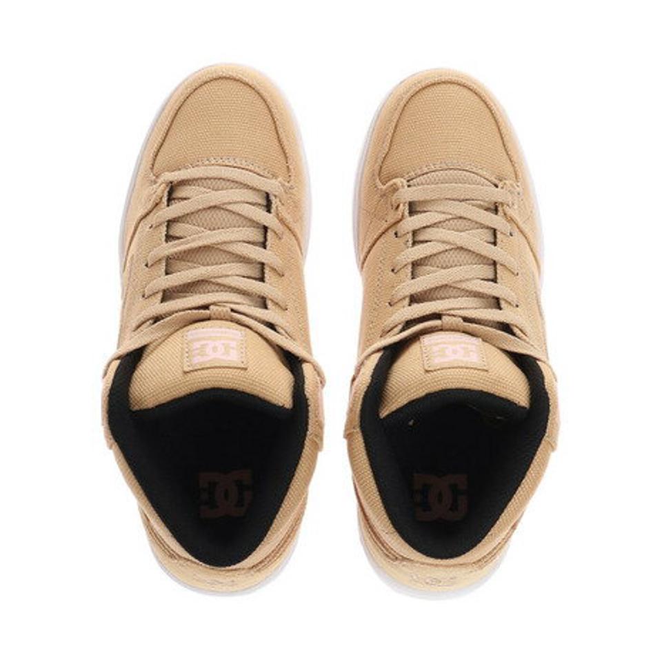 ディーシーシューズ（DC SHOES）（レディース）スニーカー ユニバーシティミッド TX SE ベージュ 21FWDW214009TAN カジュアルシューズ ハイカット 日常履き