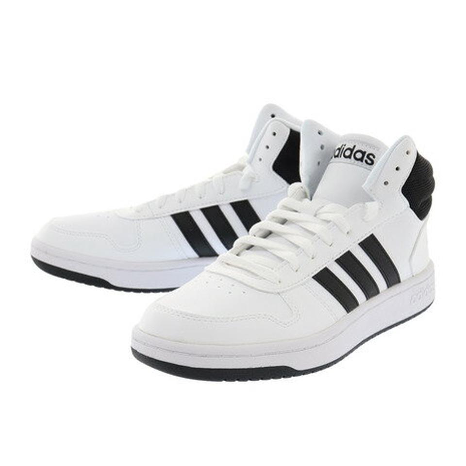 【20%OFFクーポン有 3/31迄】アディダス（adidas） スニーカー スポーツシューズ フープス 2.0 Mid FY8617 （メンズ）