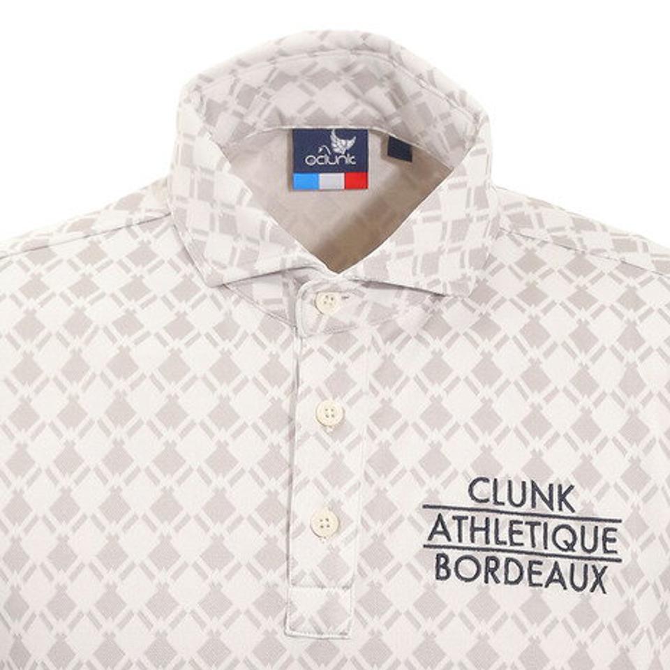 クランク（CLUNK） ゴルフ ポロシャツ ジャガードポロシャツ CL5HTG02 WHT （メンズ）