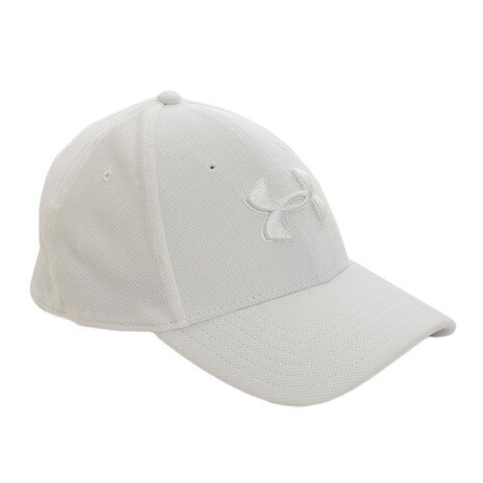 アンダーアーマー(UNDER ARMOUR) 帽子 ブリッツィング3.0キャップ 1305036 WHT/WHT/WHT ACC ランニングキャップ (メンズ)