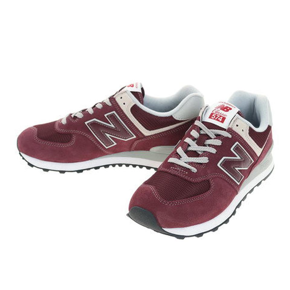 ニューバランス（new balance） スニーカー ML574 EGB D スポーツシューズ バーガンディ （メンズ、レディース）