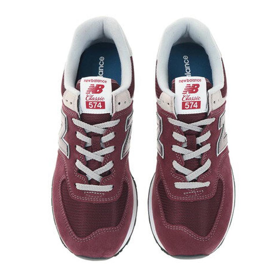 ニューバランス（new balance） スニーカー ML574 EGB D スポーツシューズ バーガンディ （メンズ、レディース）
