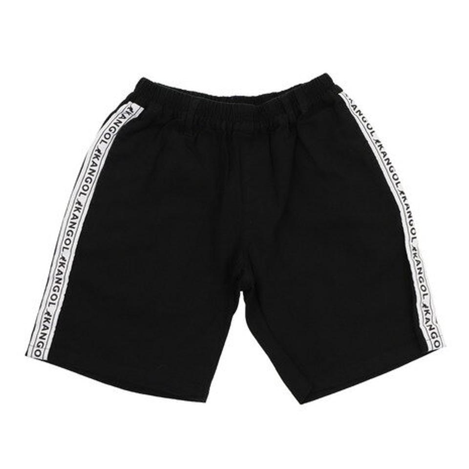 カンゴール(KANGOL) ジュニア ロゴテープ ショートパンツ 887131 BLK (キッズ)