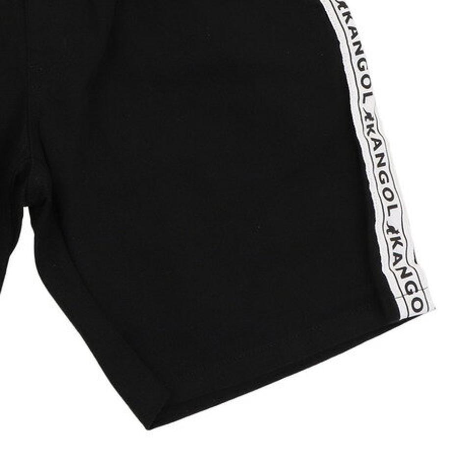 カンゴール(KANGOL) ジュニア ロゴテープ ショートパンツ 887131 BLK (キッズ)
